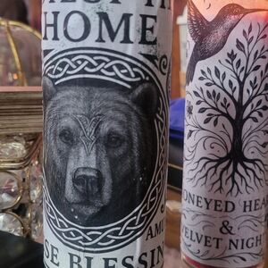 Home Blessing Bear Protection Design Candle